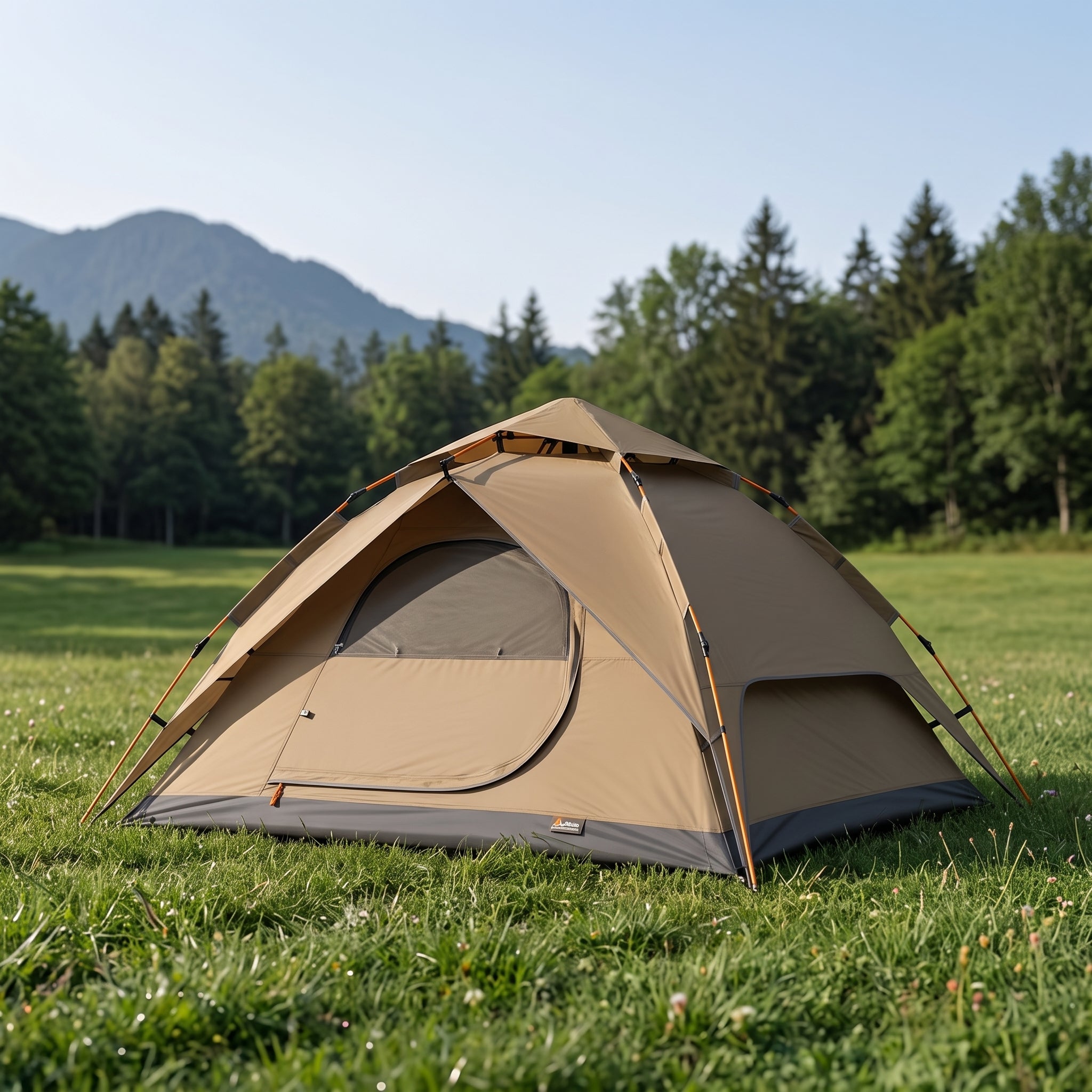 Automatic Pop-Up Camping Tent Double Layer Waterproof Sun Protection