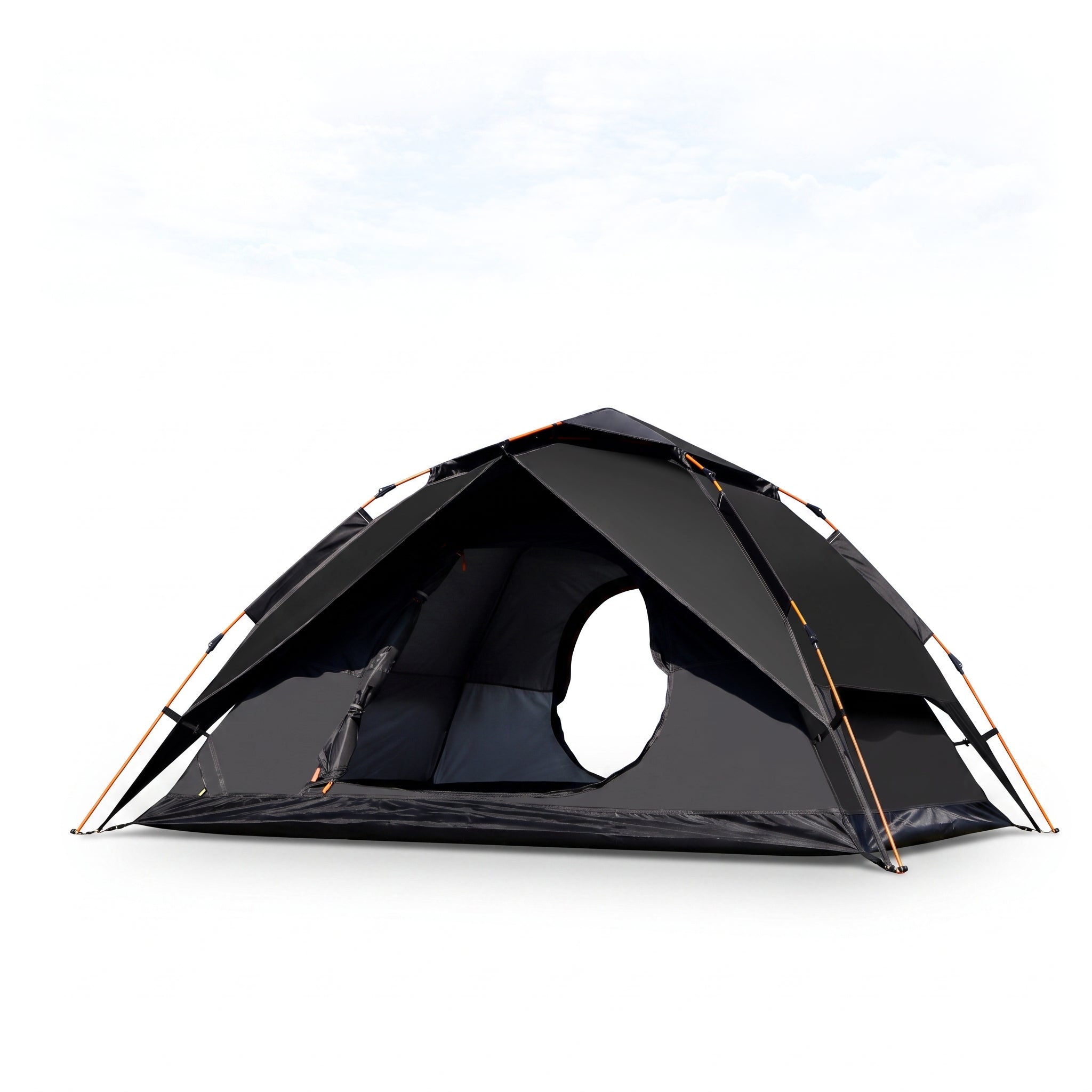 Automatic Pop-Up Camping Tent Double Layer Waterproof Sun Protection