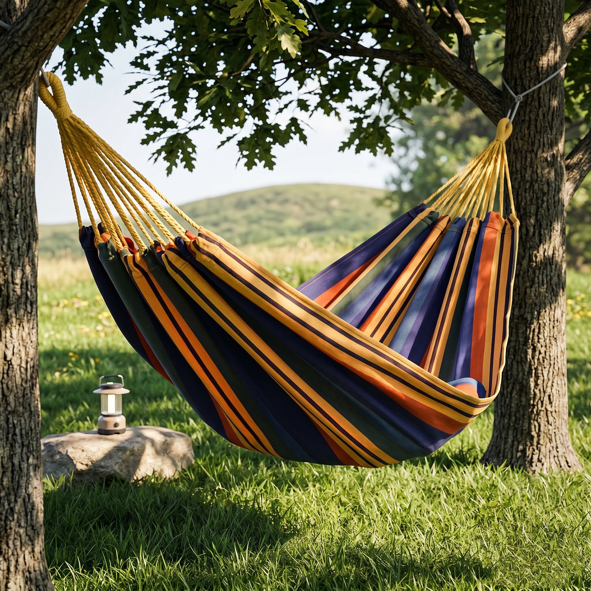 Outdoor Tree Hammock for Double Person Indoor Patio Porch Garden