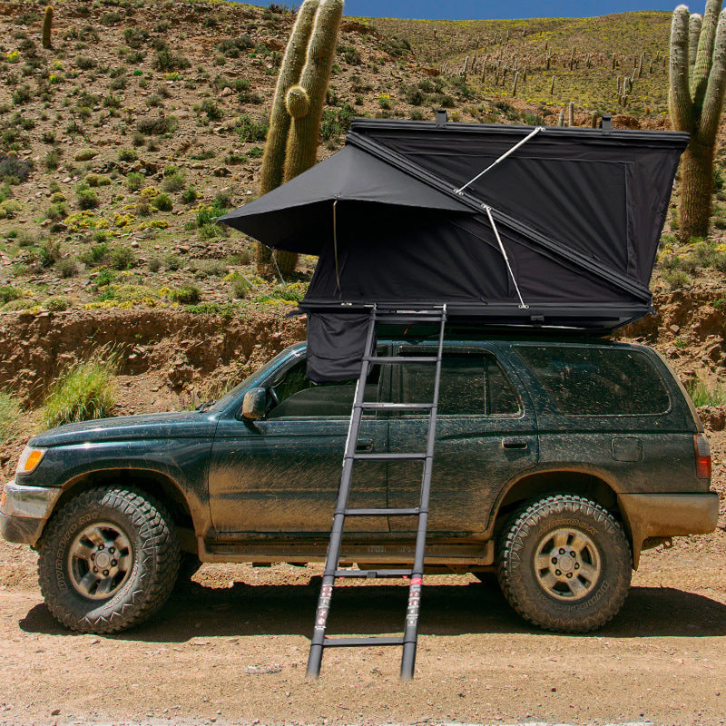 Hard-Shell Rooftop Tent Dual Hydraulic Telescopic System 3-4 Person Capacity