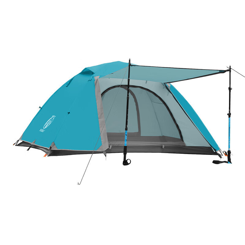 Ultralight 2-Person Backpacking Tent – Waterproof & Windproof Camping Dome Tent