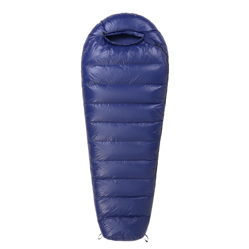 Lightweight Goose Down Mummy Sleeping Bag for Hiking & Camping -S19