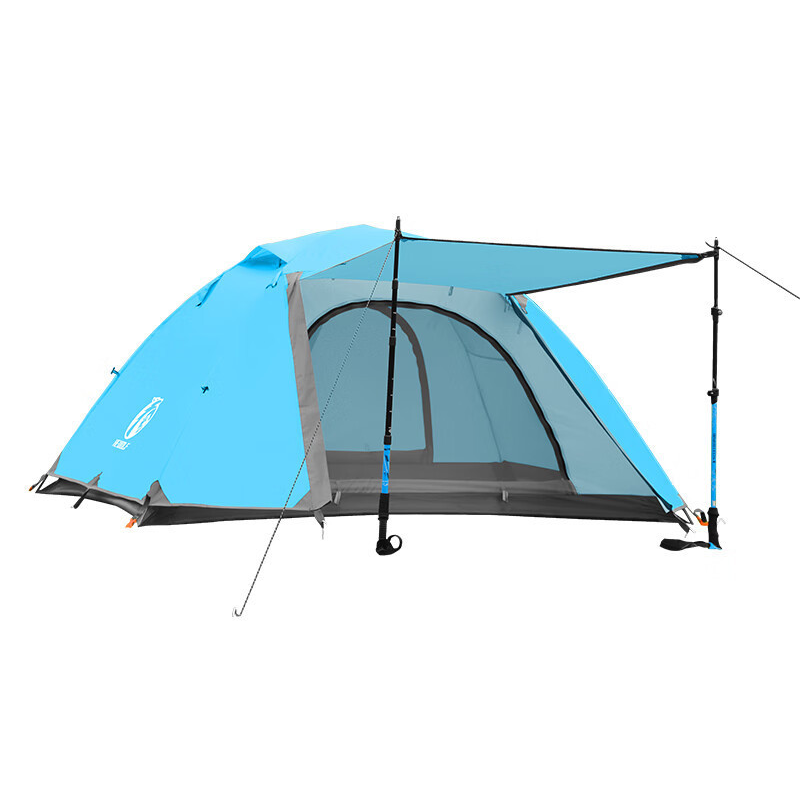 Ultralight 2-Person Backpacking Tent – Waterproof & Windproof Camping Dome Tent