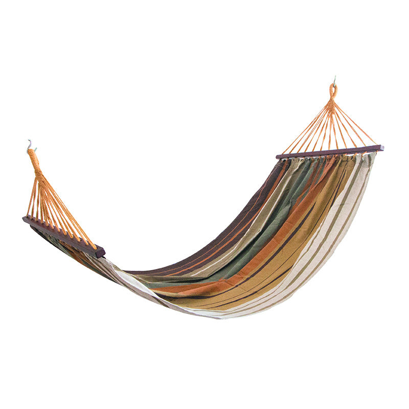 Extra Large Cotton Canvas Camping Hammock - 500lbs Heavy Duty Double Hammock