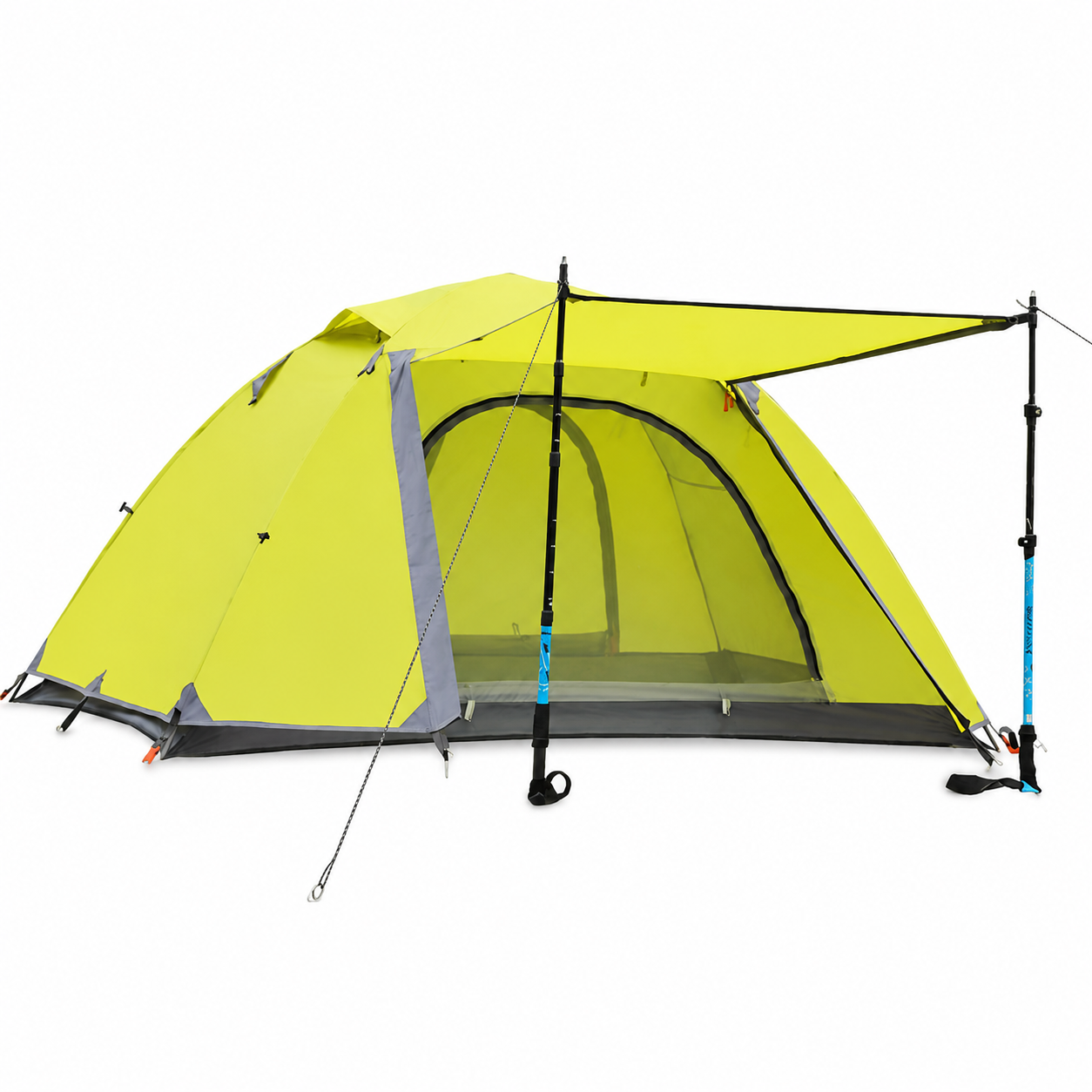 Professional Ultralight Hiking Tent (3.5kg) - Windproof & Rainproof Backpacking Tent