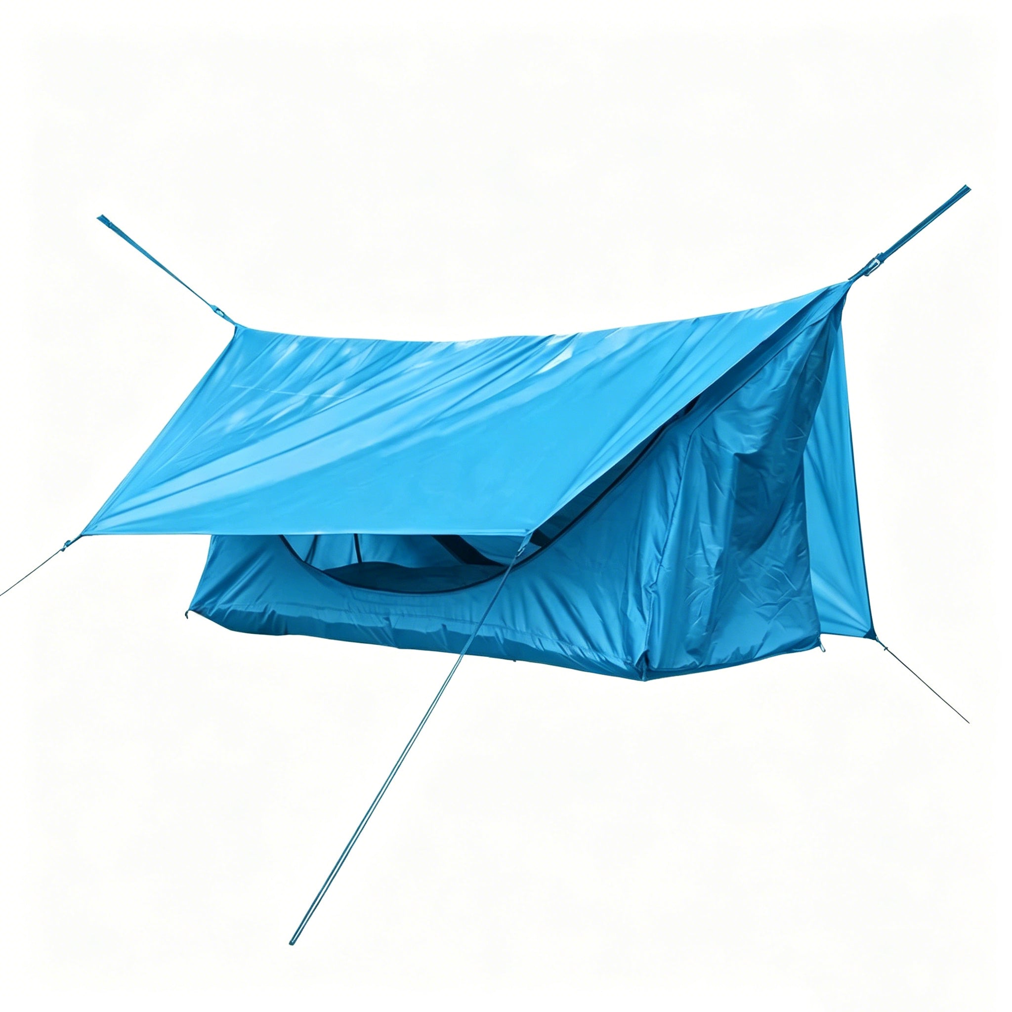 All-in-One Sleep System Camping Hammock Tent with Rain Fly Tarp and Mosquito Net