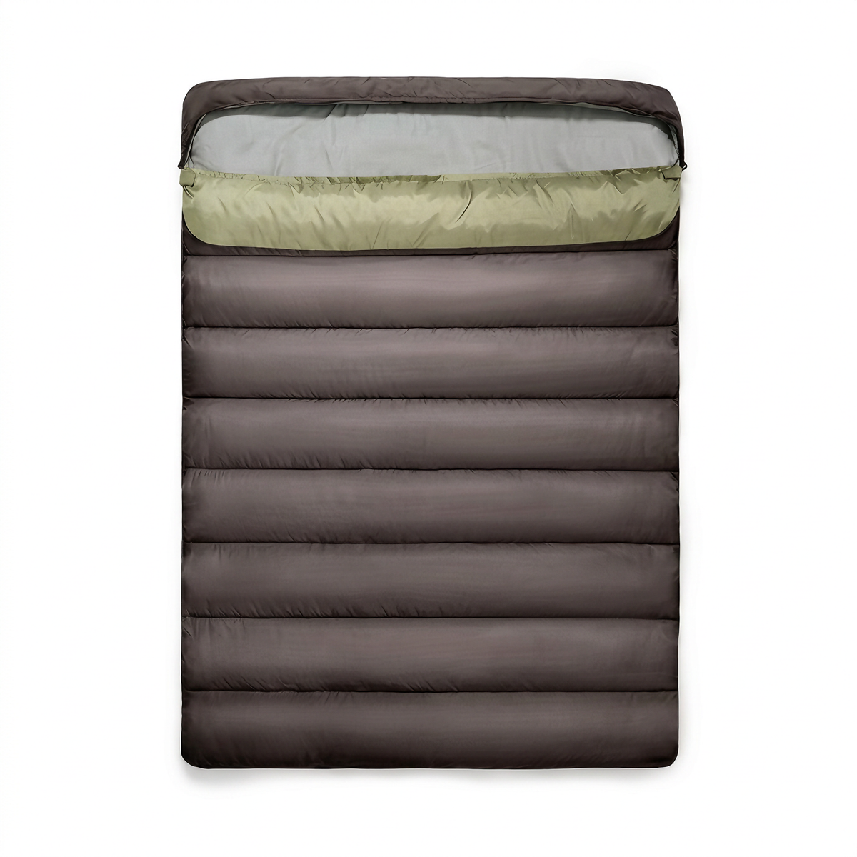 2-in-1 Waterproof Extra Warm Double Sleeping Bag for Camping-S1