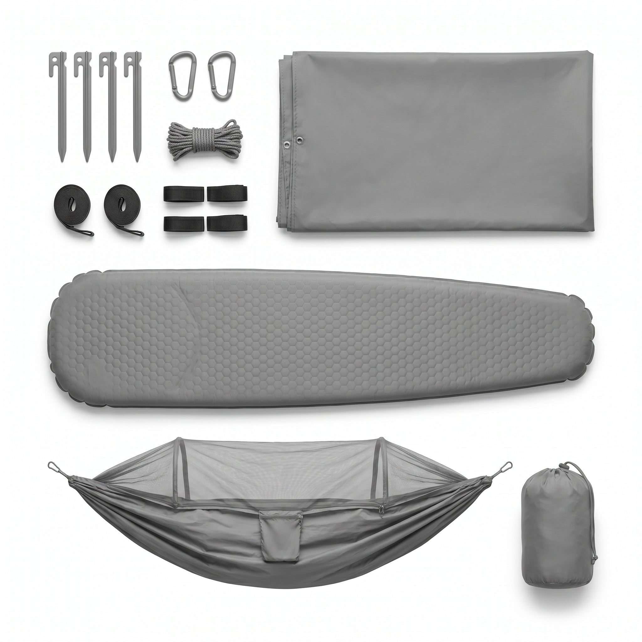 Waterproof Camping Tarp Shelter – Lightweight Hammock Rain Fly for Hiking & Backpacking