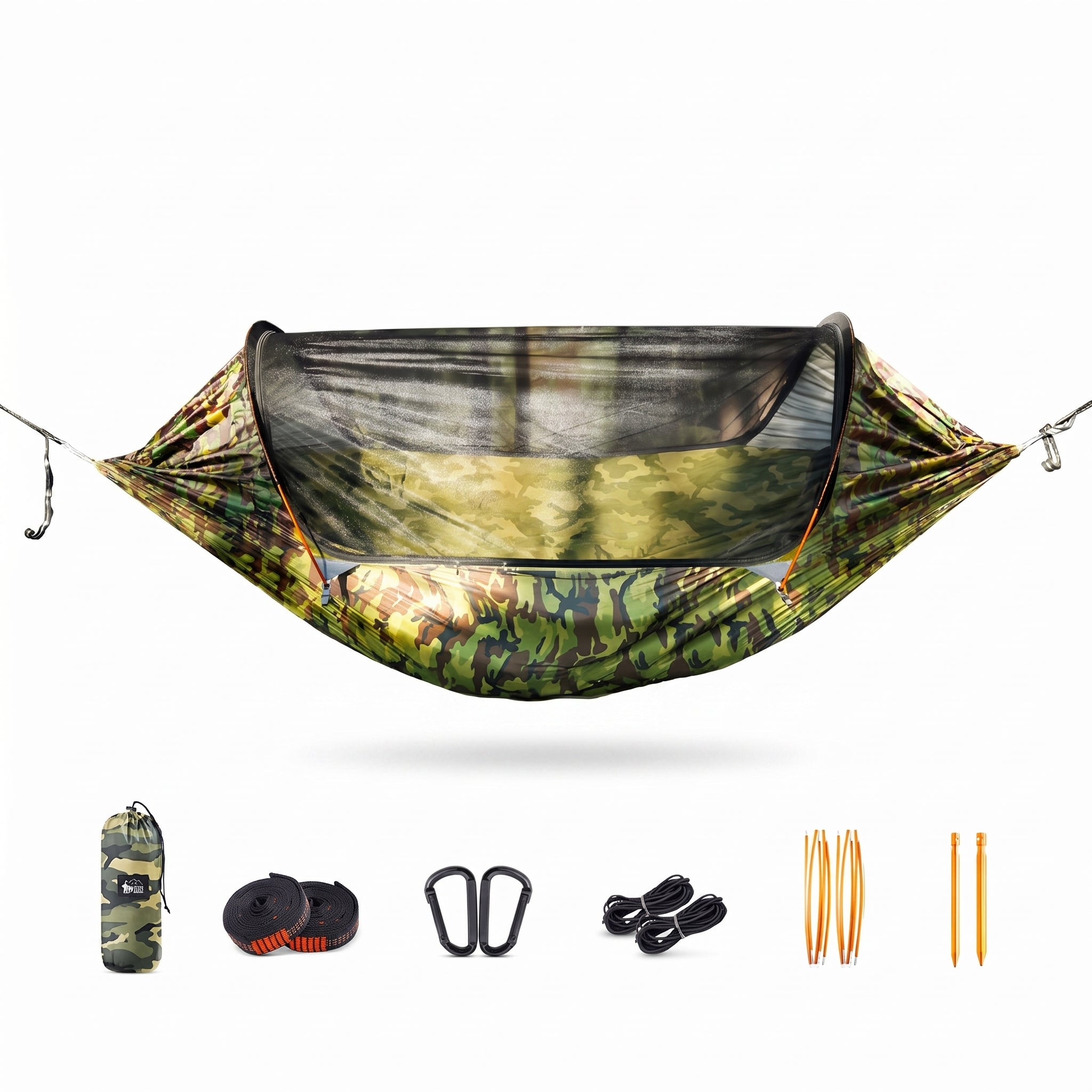 Camping Hammock Tent with Mosquito Net – Lightweight Portable Shelter for Hiking & Backpacking