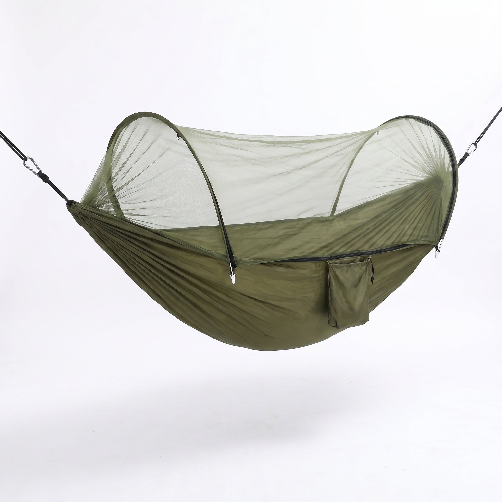 Double Camping Hammock with Mosquito Net – Portable Lightweight Backpacking Hammock for Outdoor Adventures