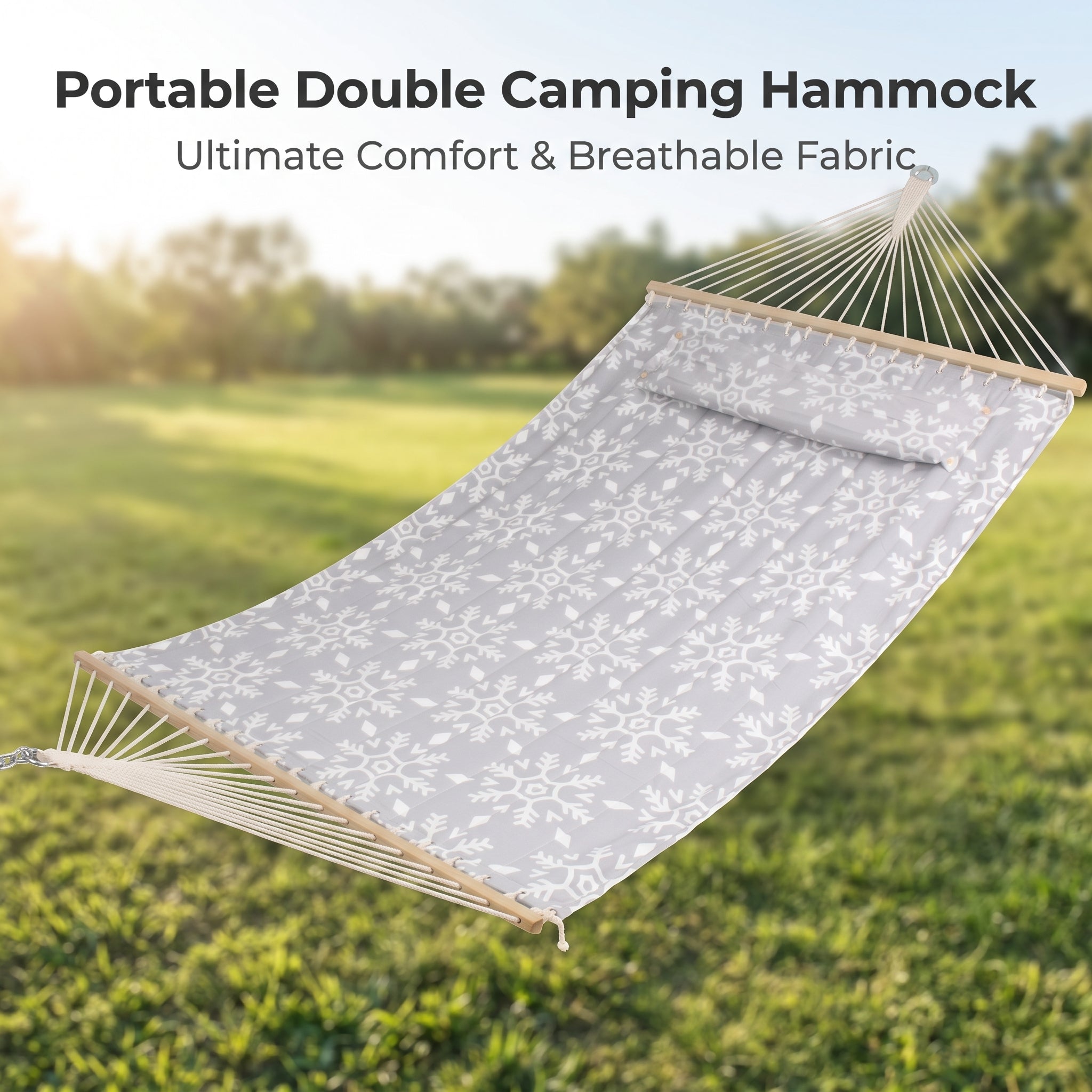 Portable Double Camping Hammock