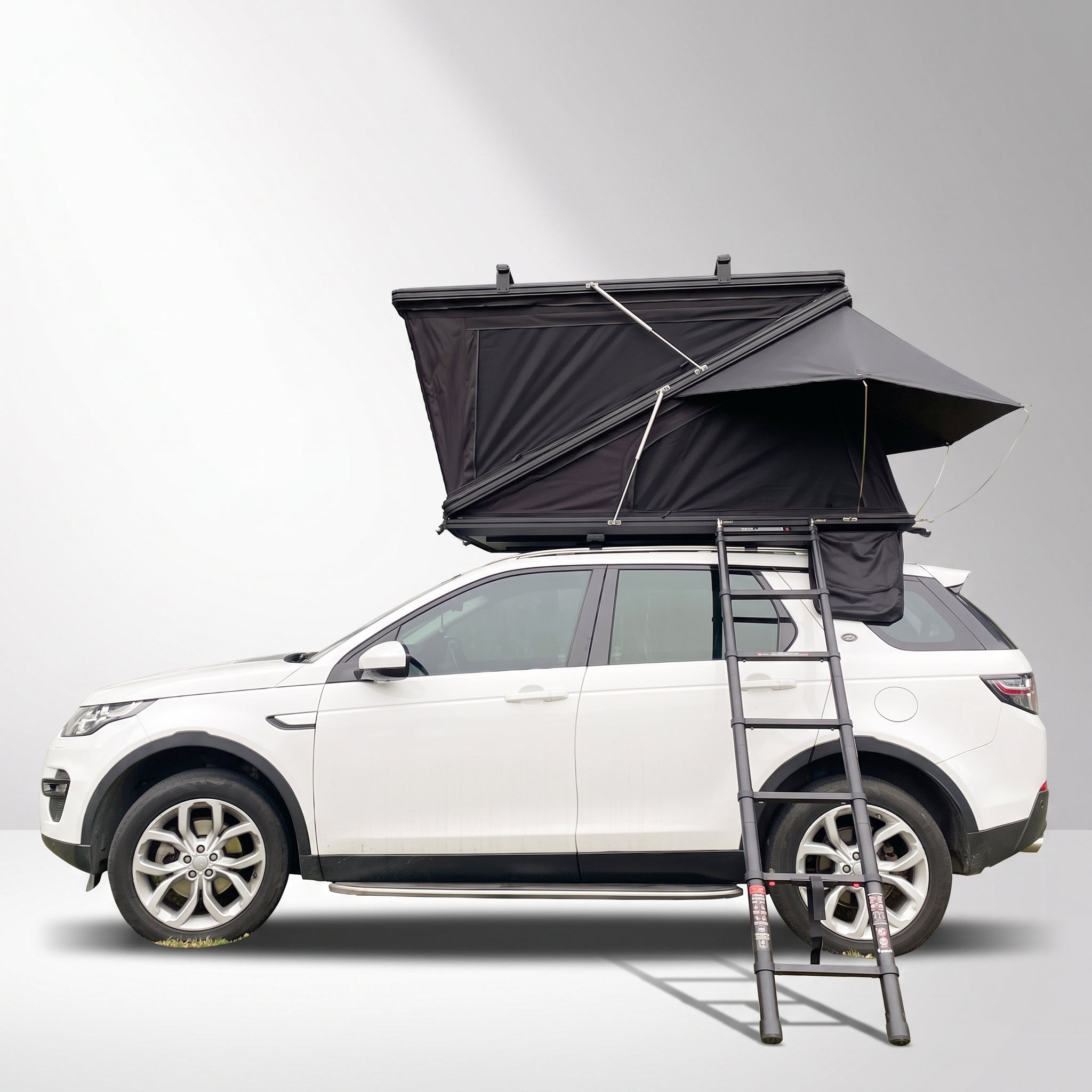 Hard-Shell Rooftop Tent Dual Hydraulic Telescopic System 3-4 Person Capacity