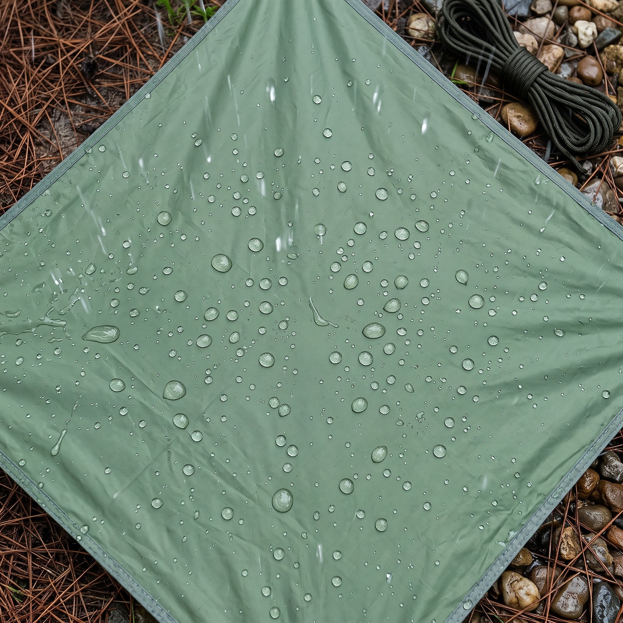 Ultralight Camping Hammock Tent with Mosquito Net & Rain Fly