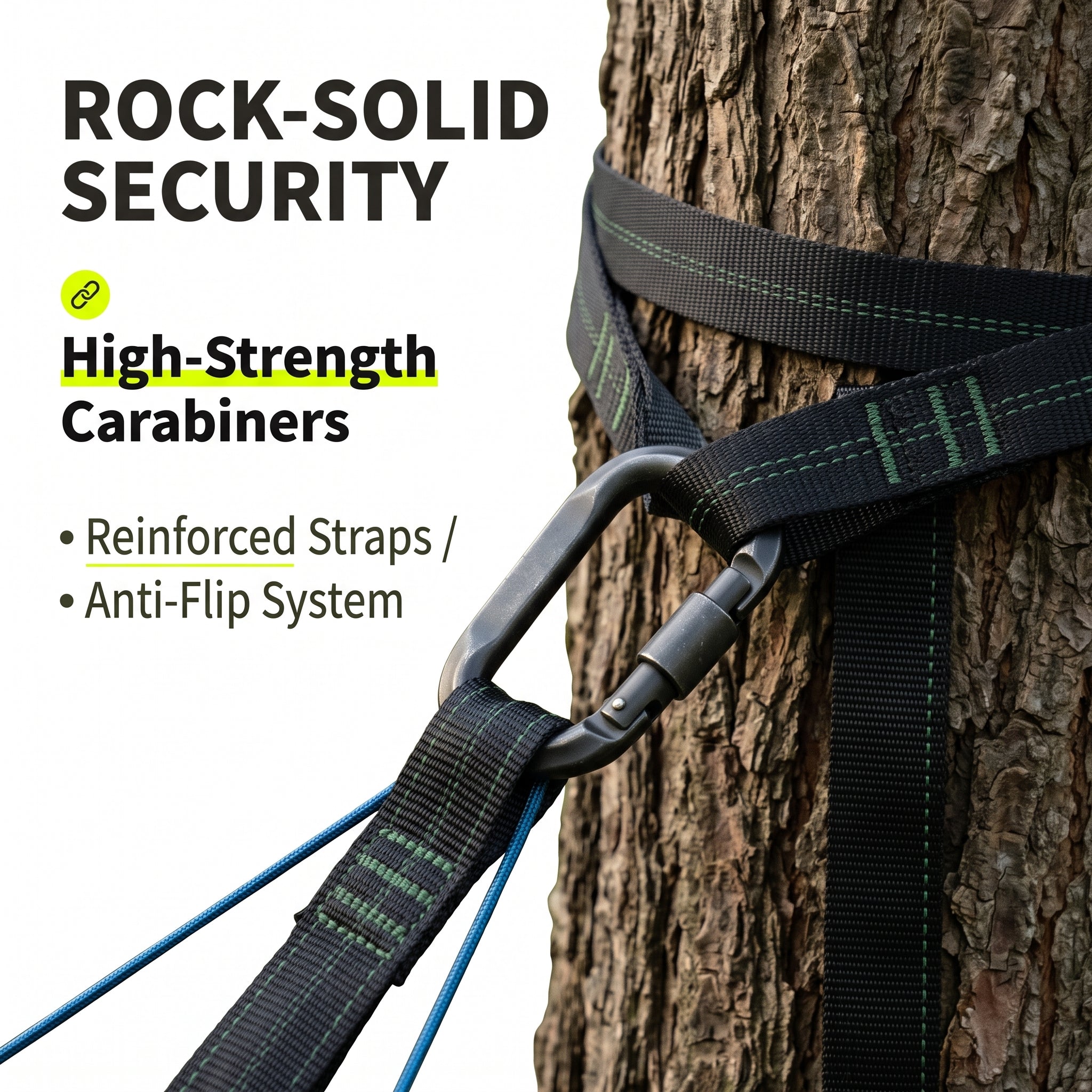 All-in-One Sleep System Camping Hammock Tent with Rain Fly Tarp and Mosquito Net