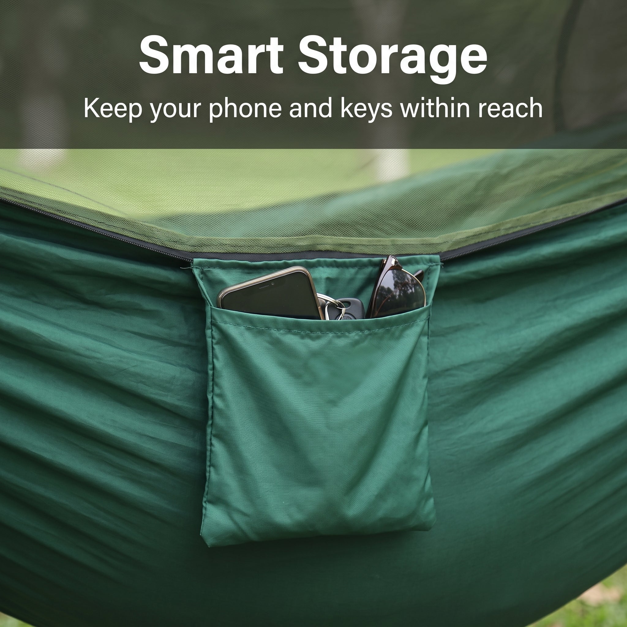 Outdoor Camping Trip Hammock With Mosquito Net