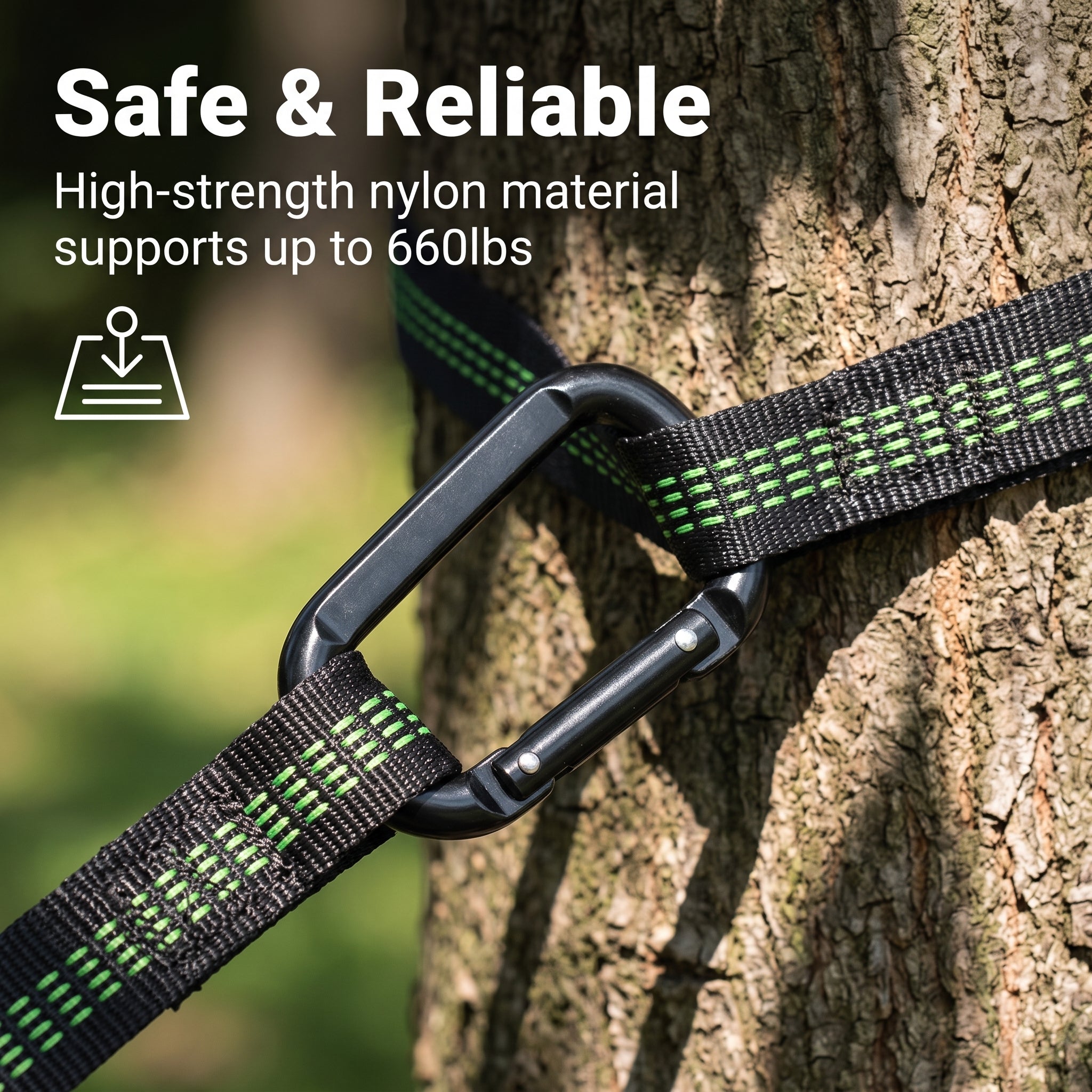 Outdoor Camping Trip Hammock With Mosquito Net