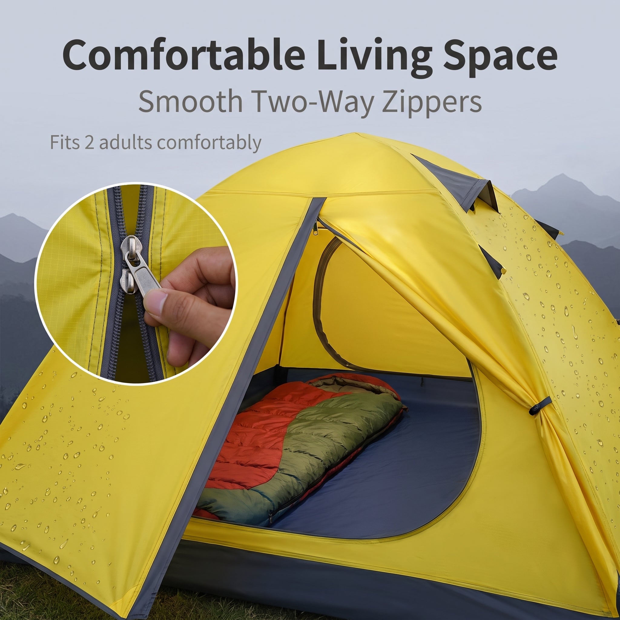 Lightweight Rainproof Outdoor Camping Tent