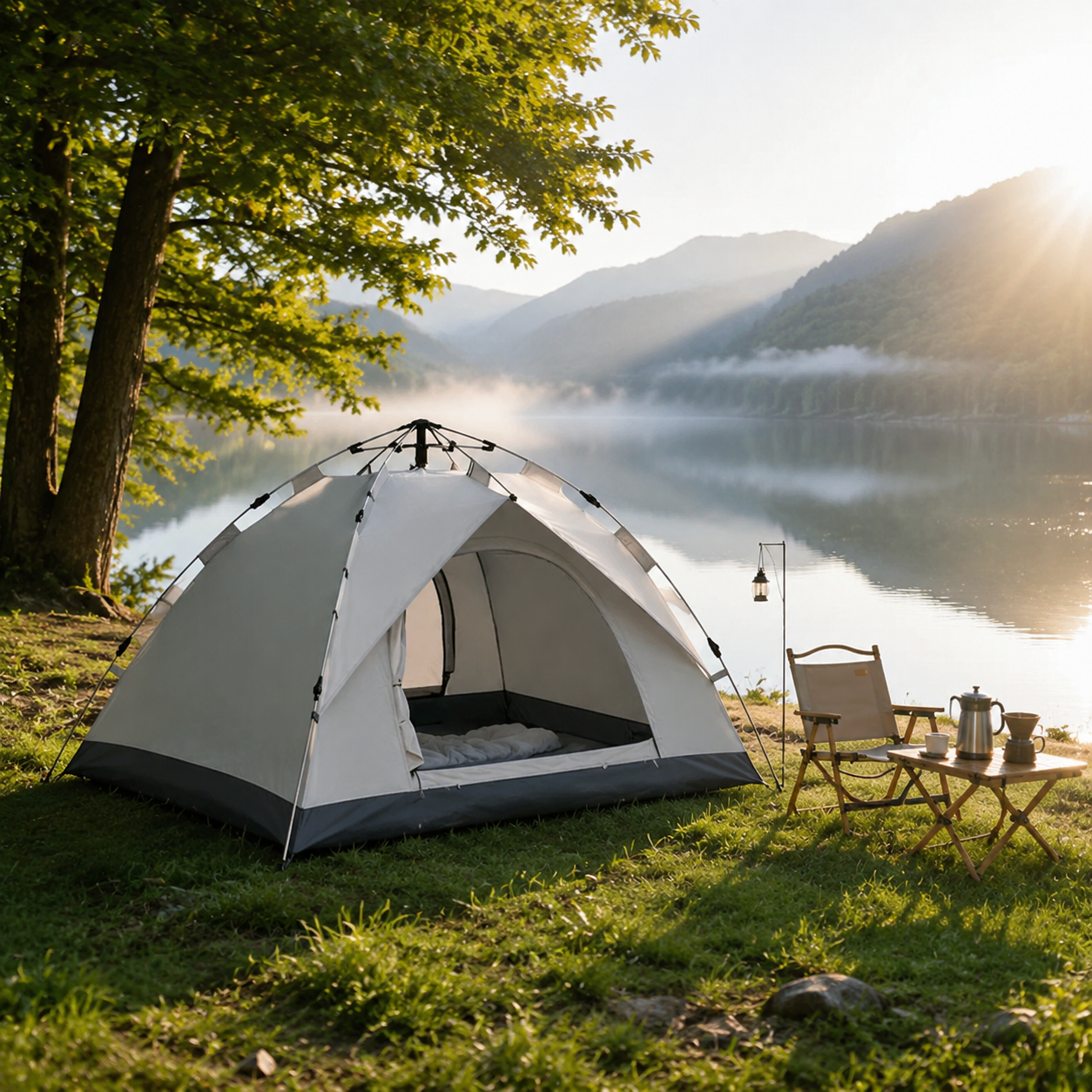 3–4 Person Automatic Tent – Quick Open Rainproof Sunproof