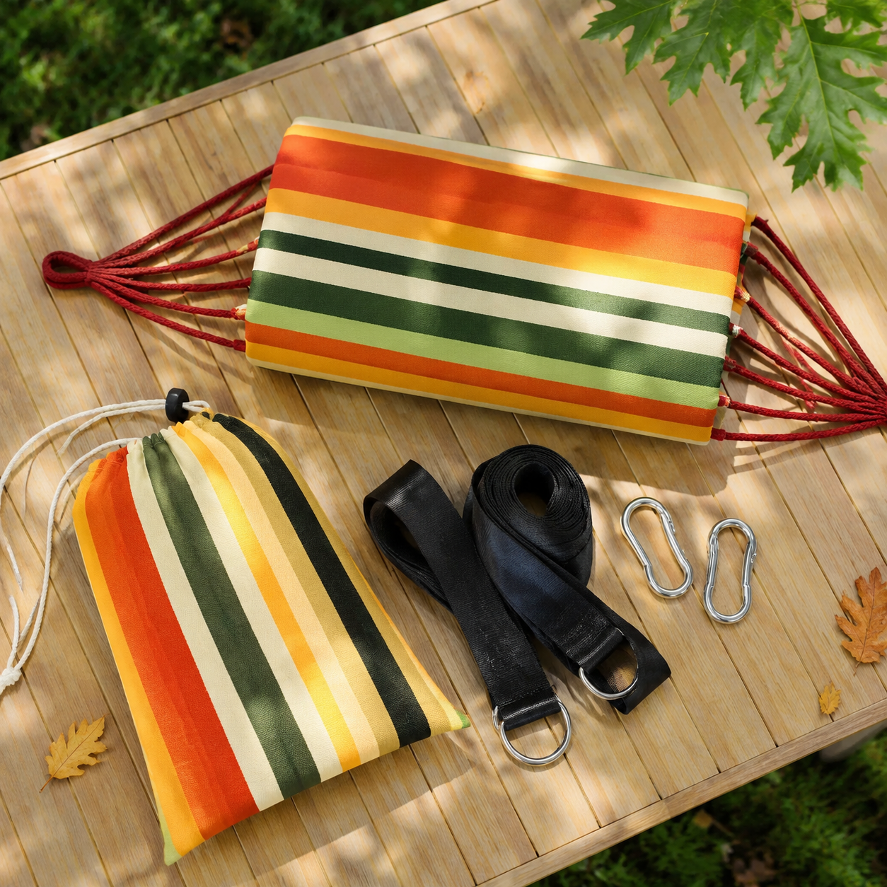 Garden Cotton Portable Hammock