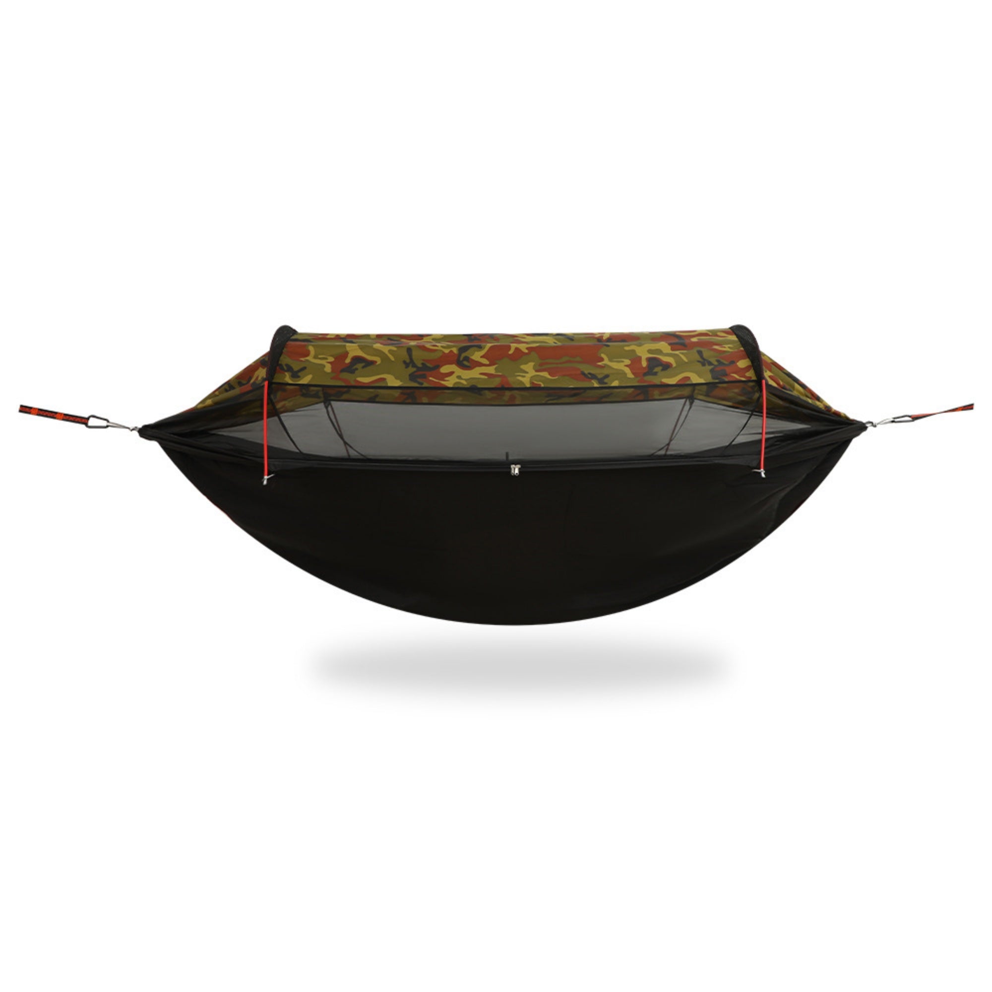 2-in-1 Camping Hammock Tent with Mosquito Net & Rainfly