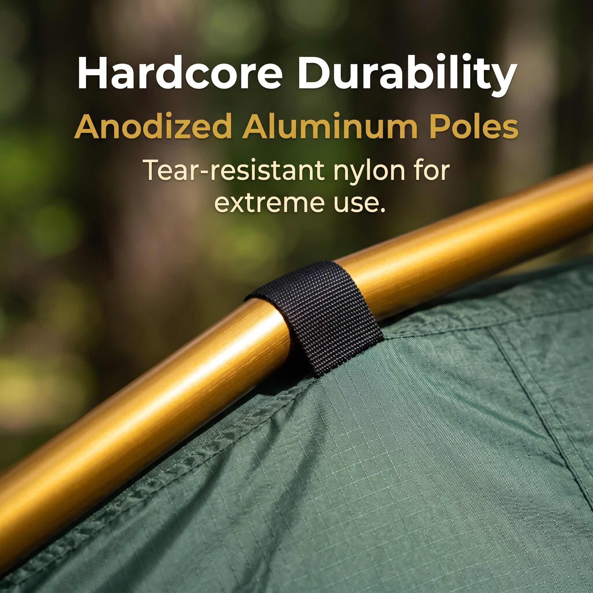 All-in-One Camping Hammock Tent with Rainfly & Mosquito Net