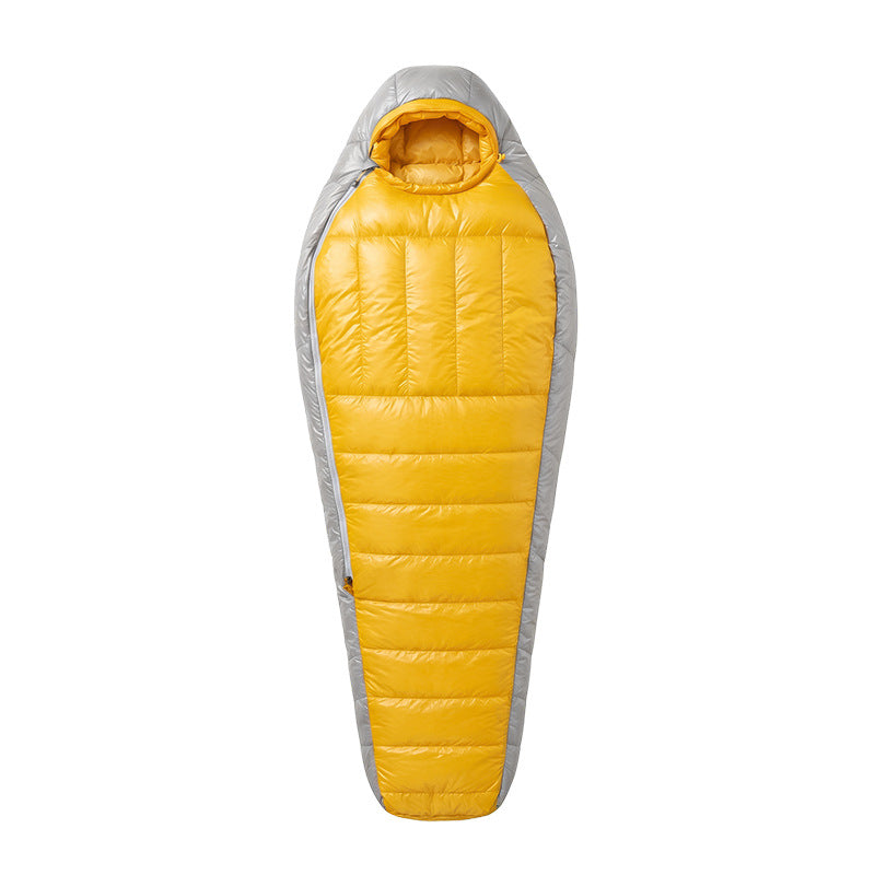 White Duck Down Sleeping Bag with Arm Access & Compact Storage -S17