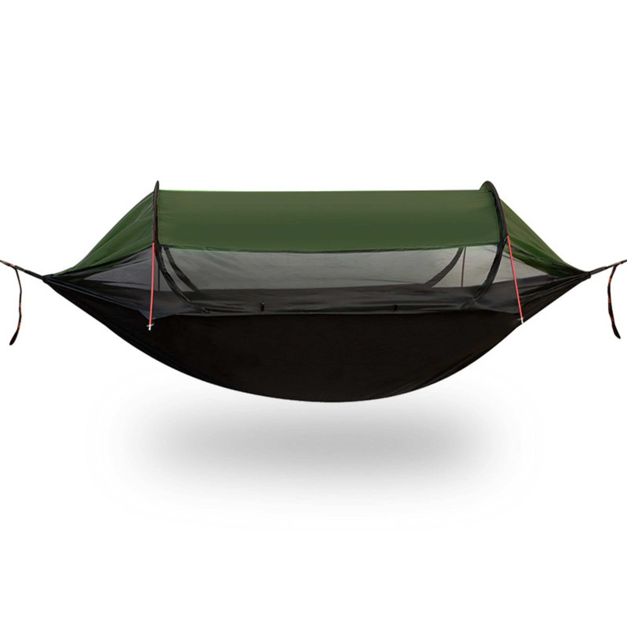2-in-1 Camping Hammock Tent with Mosquito Net & Rainfly