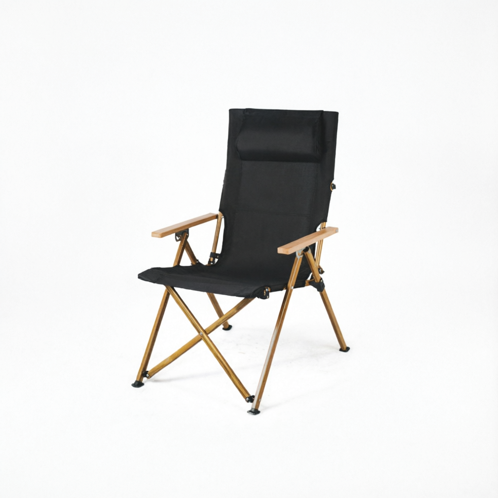 Portable adjustable outdoor leisure folding chair