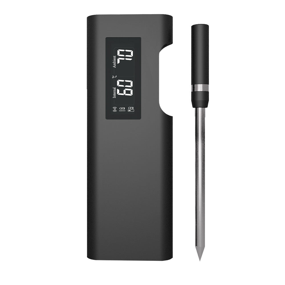 Smart Wireless Bluetooth Meat Thermometer with Display for BBQ Grill-T9