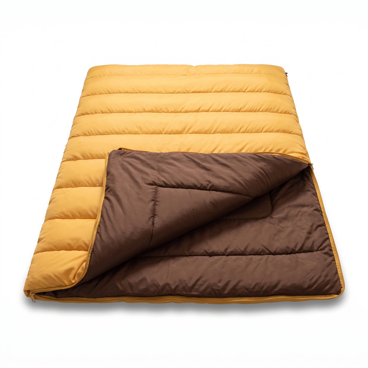 Double Sleeping Bag Detachable Camping Warm Cotton Waterproof Winter Hiking-S1