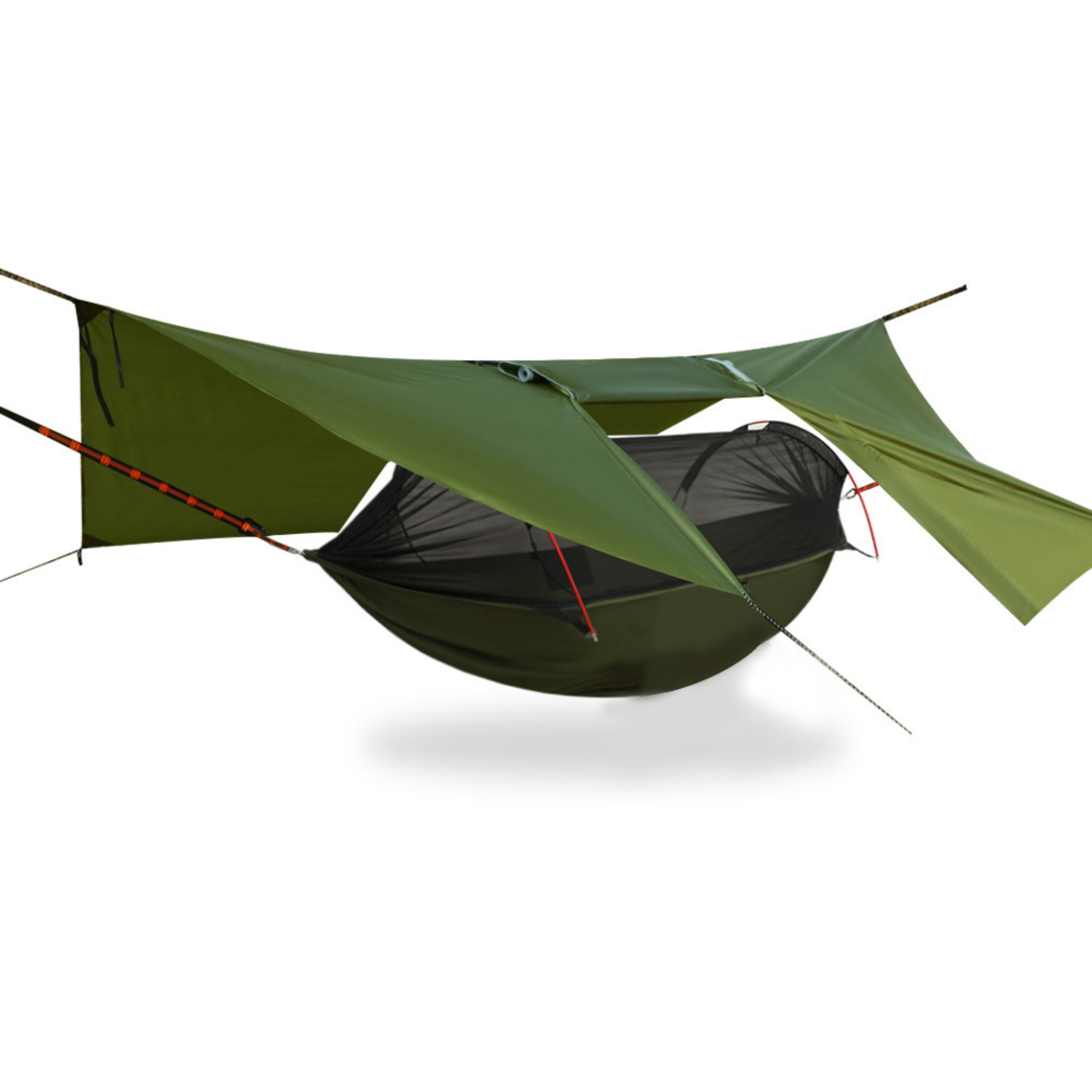 Outdoor Hammock Tent Set – Canopy, Mosquito Net, Waterproof, Sunshade, and Swing