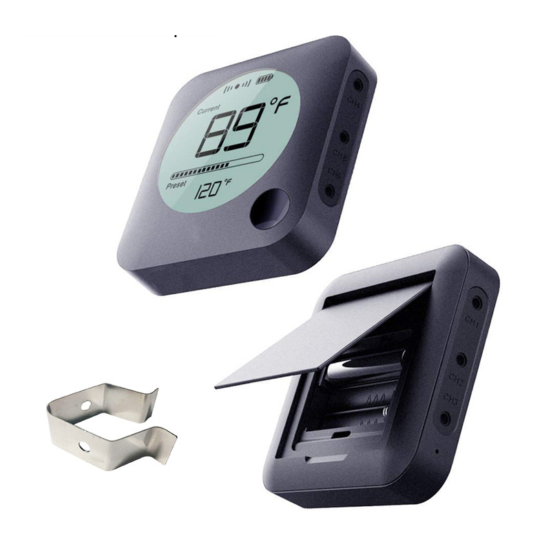 Wireless Bluetooth BBQ Meat Thermometer with Backlit LCD Screen & App-T10