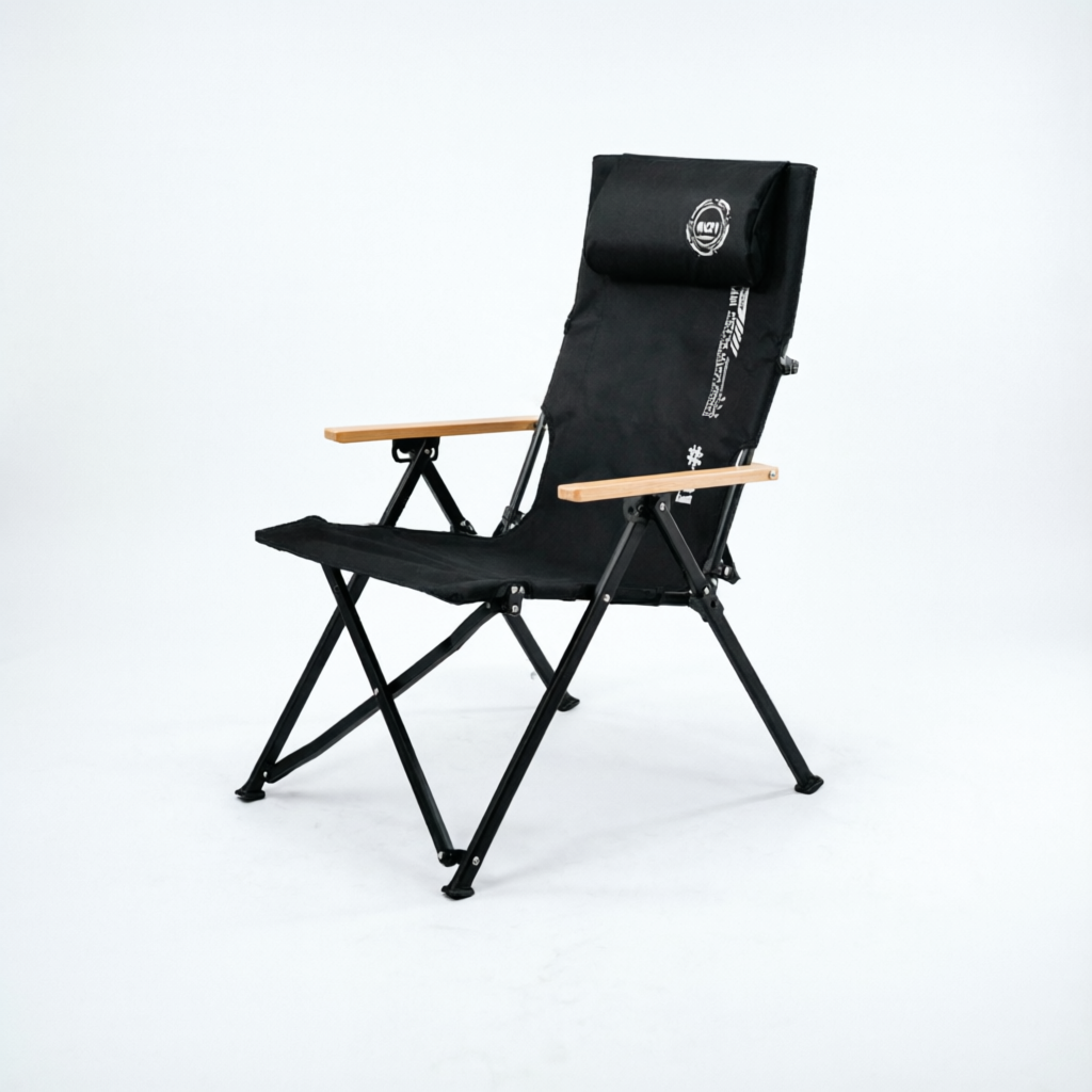 Portable adjustable outdoor leisure folding chair