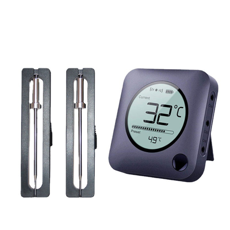 Wireless Bluetooth BBQ Meat Thermometer with Backlit LCD Screen & App-T10