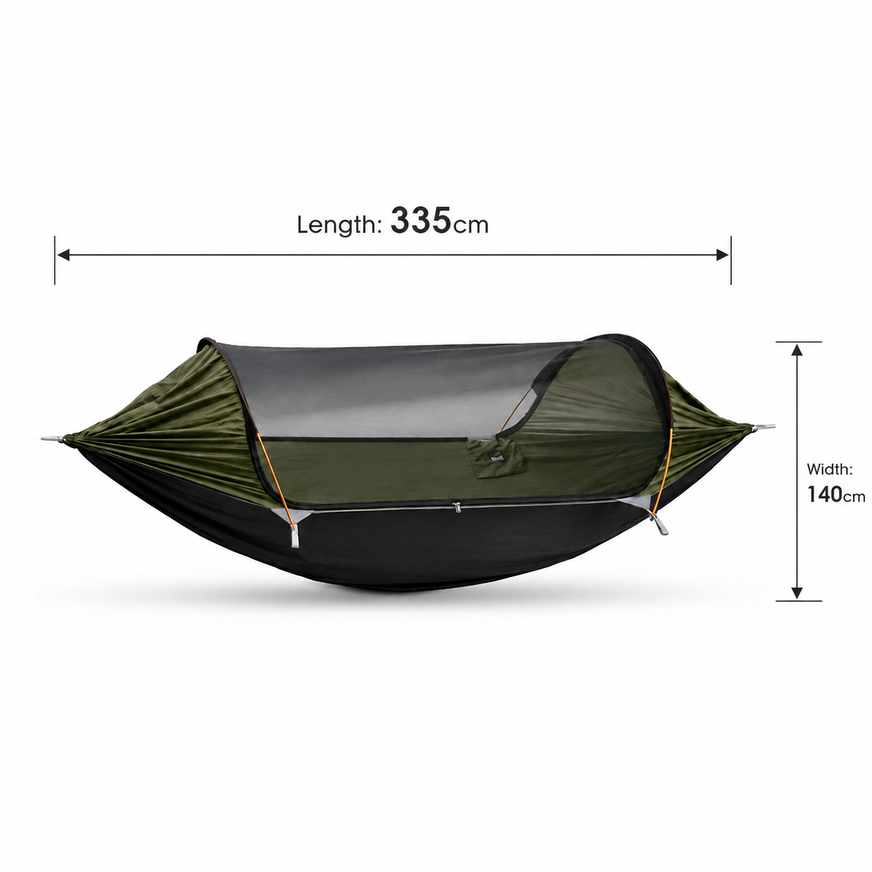 Portable Mosquito Net Camping Hammock Anti-rollover Flying Dragon Series 2.0 -H42