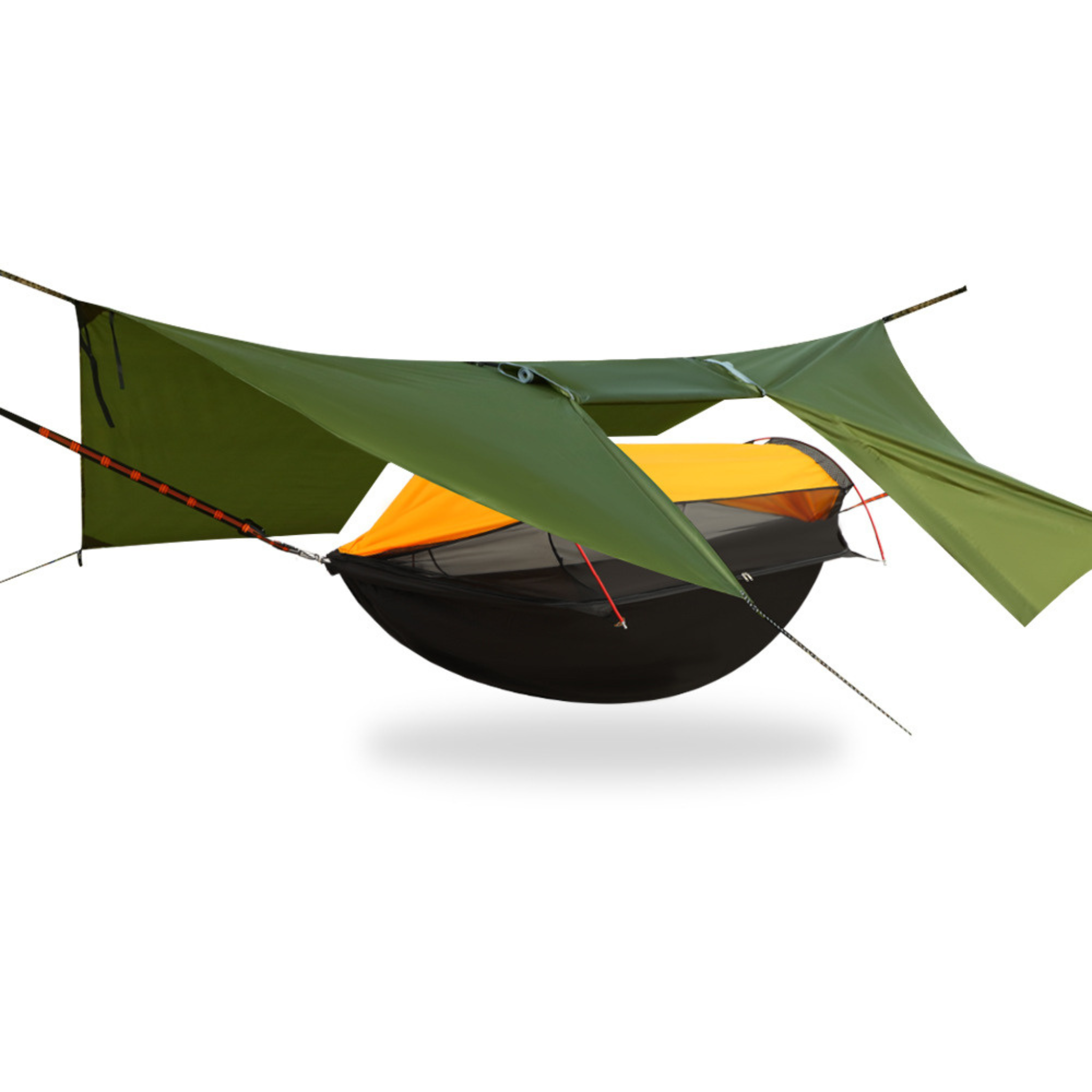 Outdoor Hammock Tent Set – Canopy, Mosquito Net, Waterproof, Sunshade, and Swing
