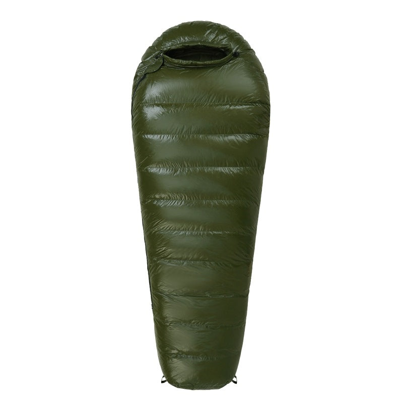 Lightweight Goose Down Mummy Sleeping Bag for Hiking & Camping -S19