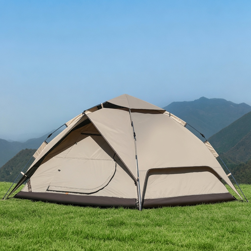 Fully Automatic Double-layer Quick-opening And Folding Portable Camping Tent