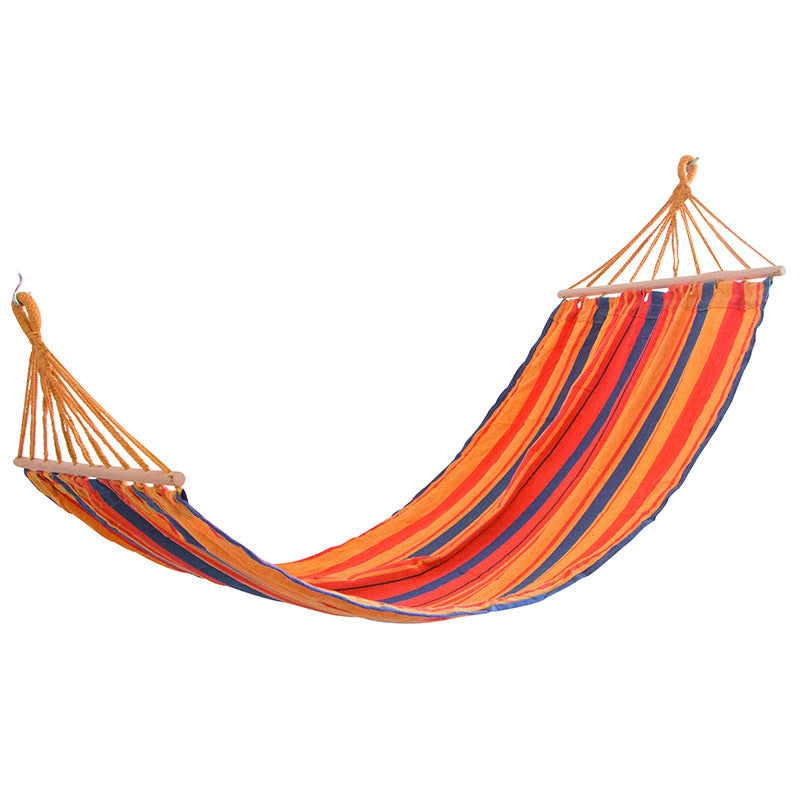 Extra Large Cotton Canvas Camping Hammock - 500lbs Heavy Duty Double Hammock