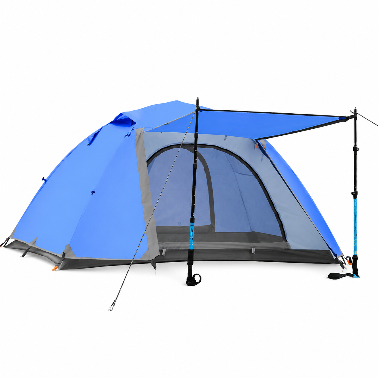 Professional Ultralight Hiking Tent (3.5kg) - Windproof & Rainproof Backpacking Tent