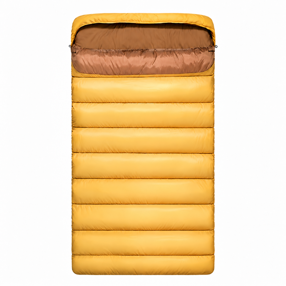 2-in-1 Waterproof Extra Warm Double Sleeping Bag for Camping-S1