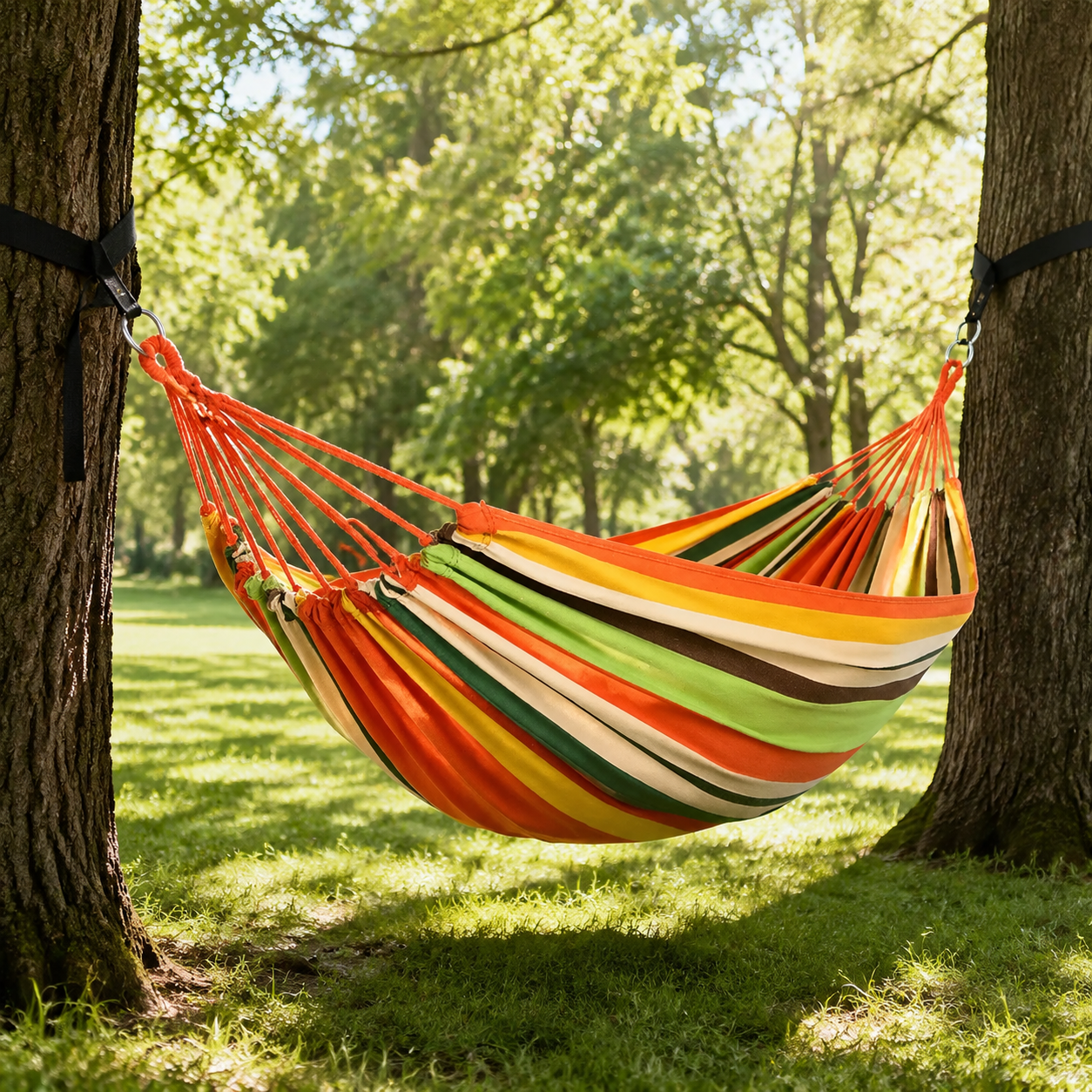 Garden Cotton Portable Hammock
