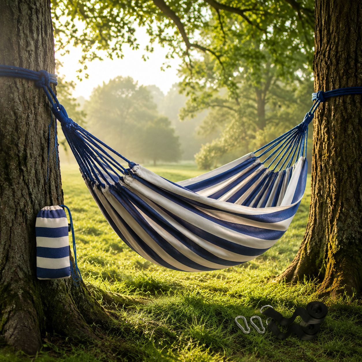 Garden Cotton Portable Hammock