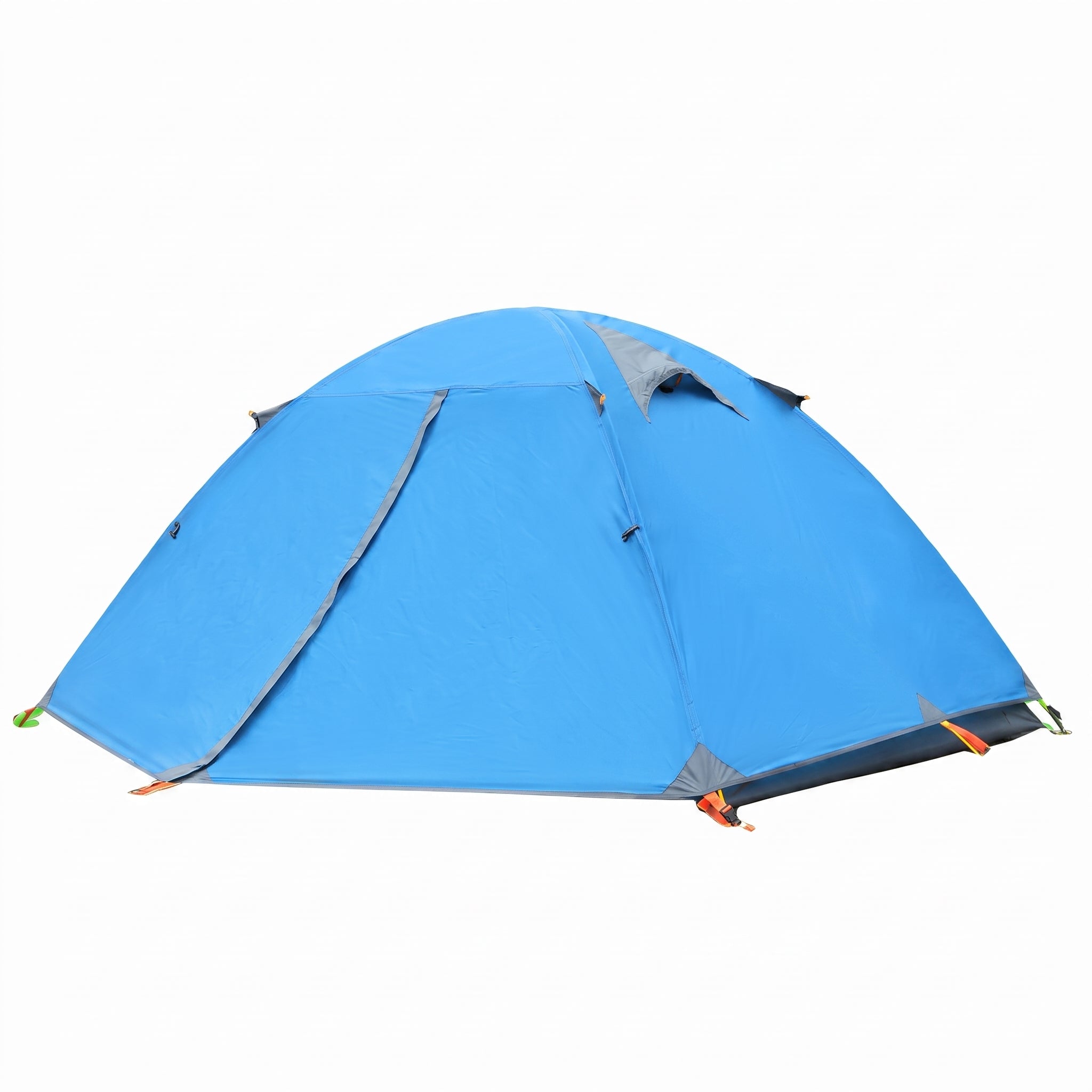Ultralight 2-Person Double-Wall Camping Tent with Aluminum Poles 4-Sea