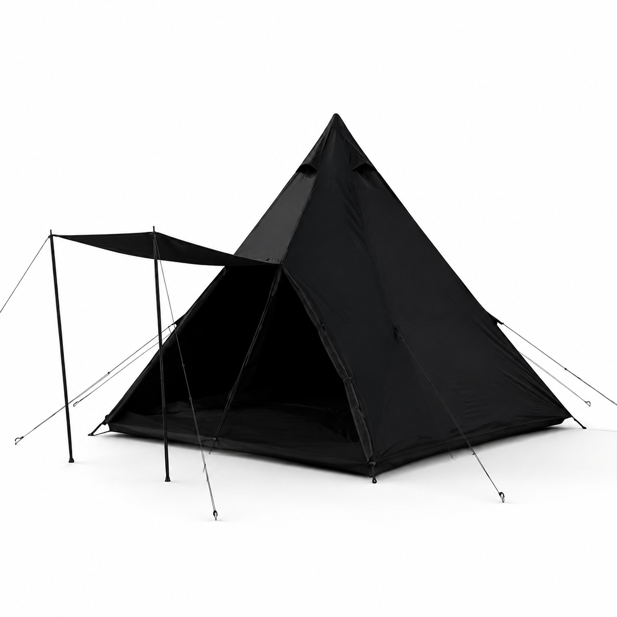 octagon tent Oversized Pyramid Thickened Rainproof Portable -C10 Color:Persimmon Beinauflage für Premium Campingstuhl Rutschfeste Fitnesshandschuhe *Wind and Snow load