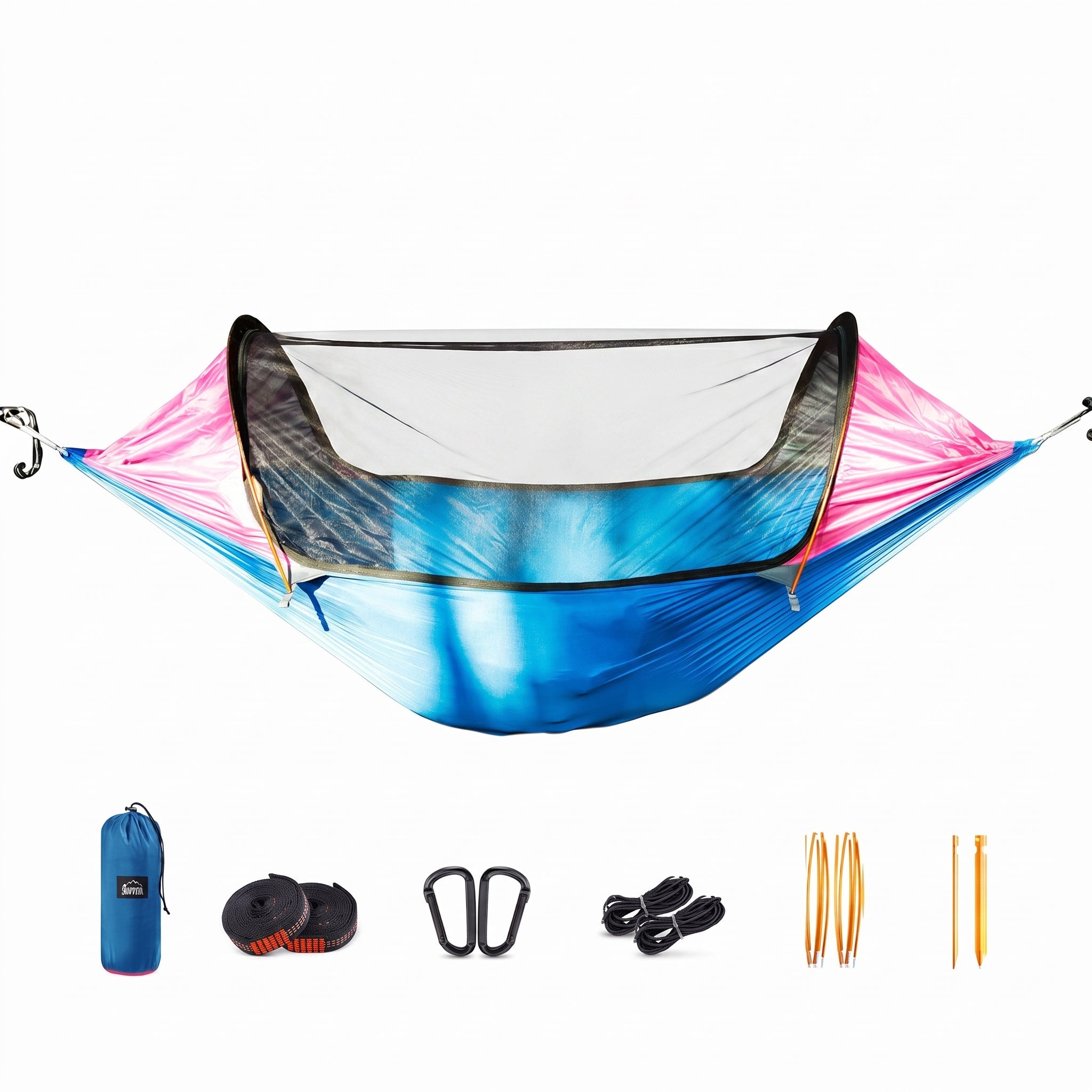 Camping Hammock Tent with Mosquito Net – Lightweight Portable Shelter for Hiking & Backpacking