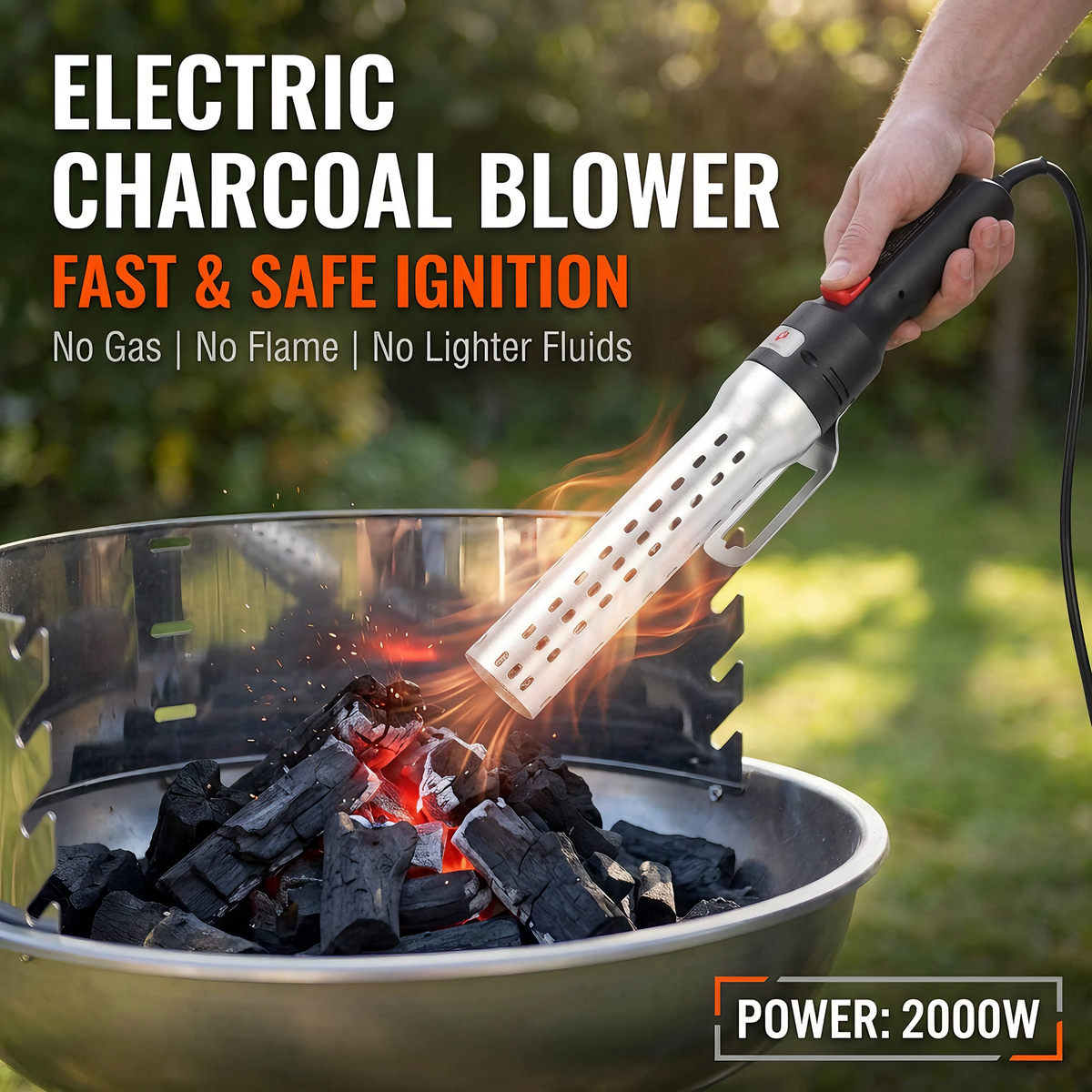 Electric Charcoal Starter Blower - B4
