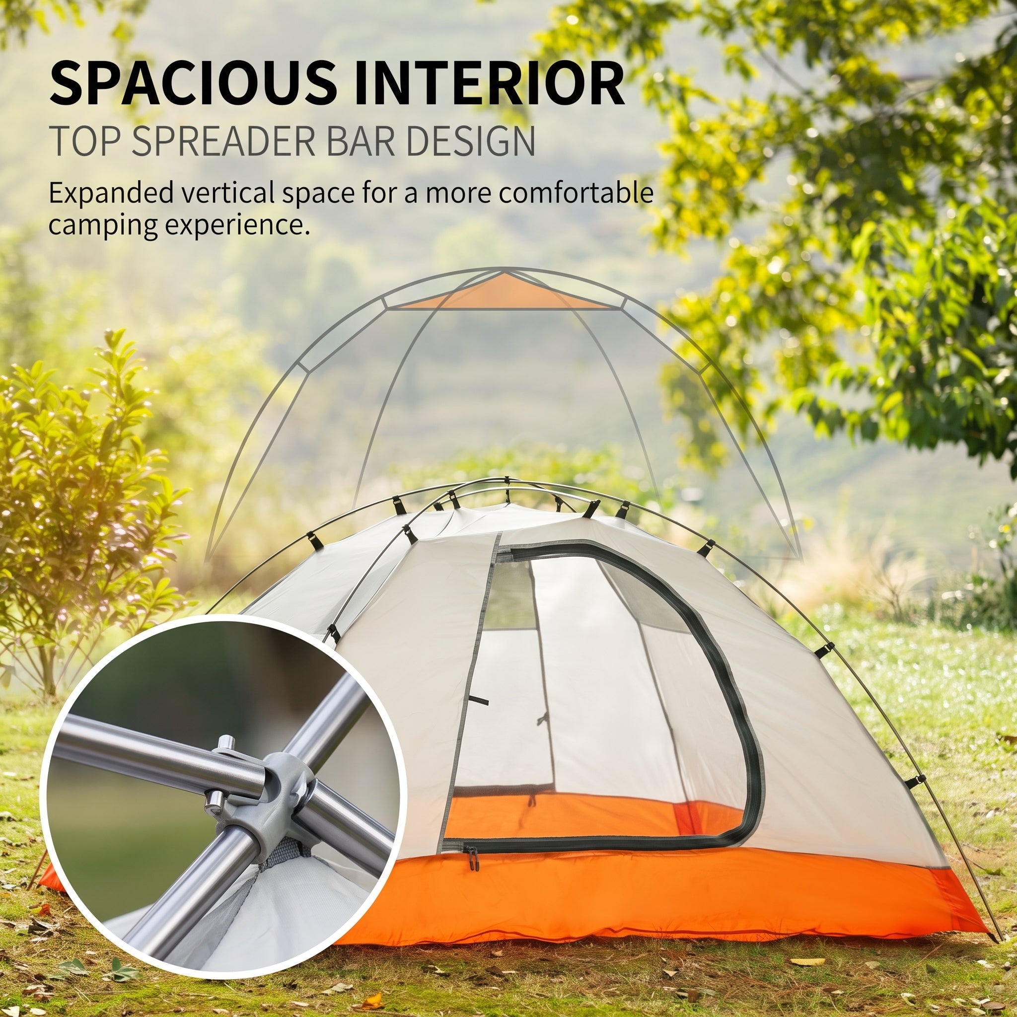 All-aluminum Pole Double-layer Professional Outdoor Camping Tent
