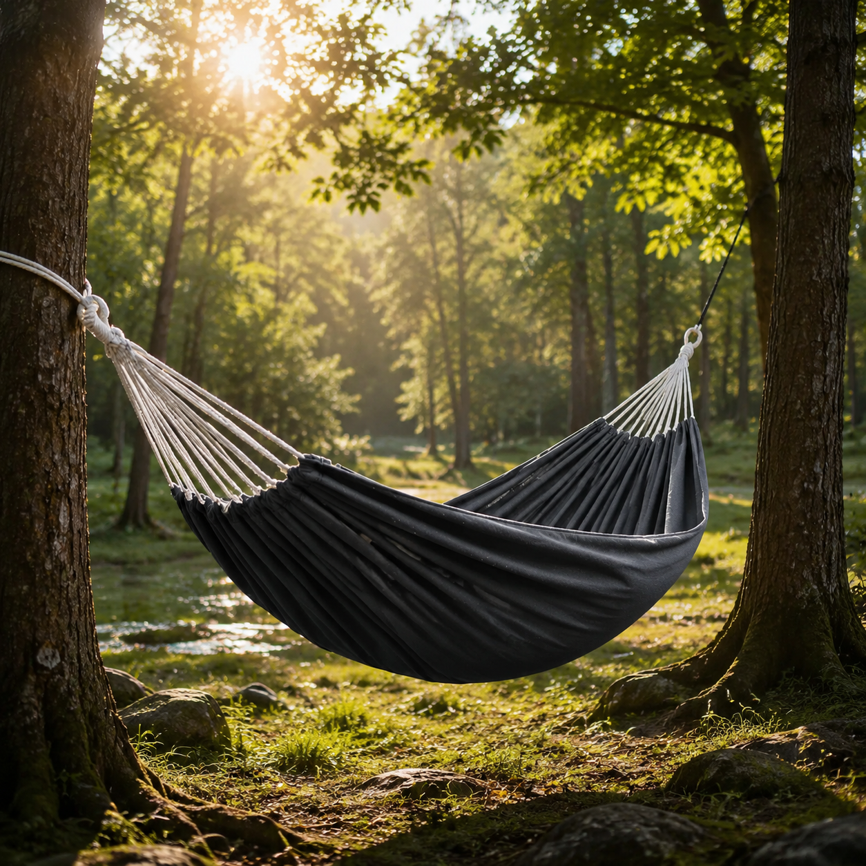 Garden Cotton Portable Hammock