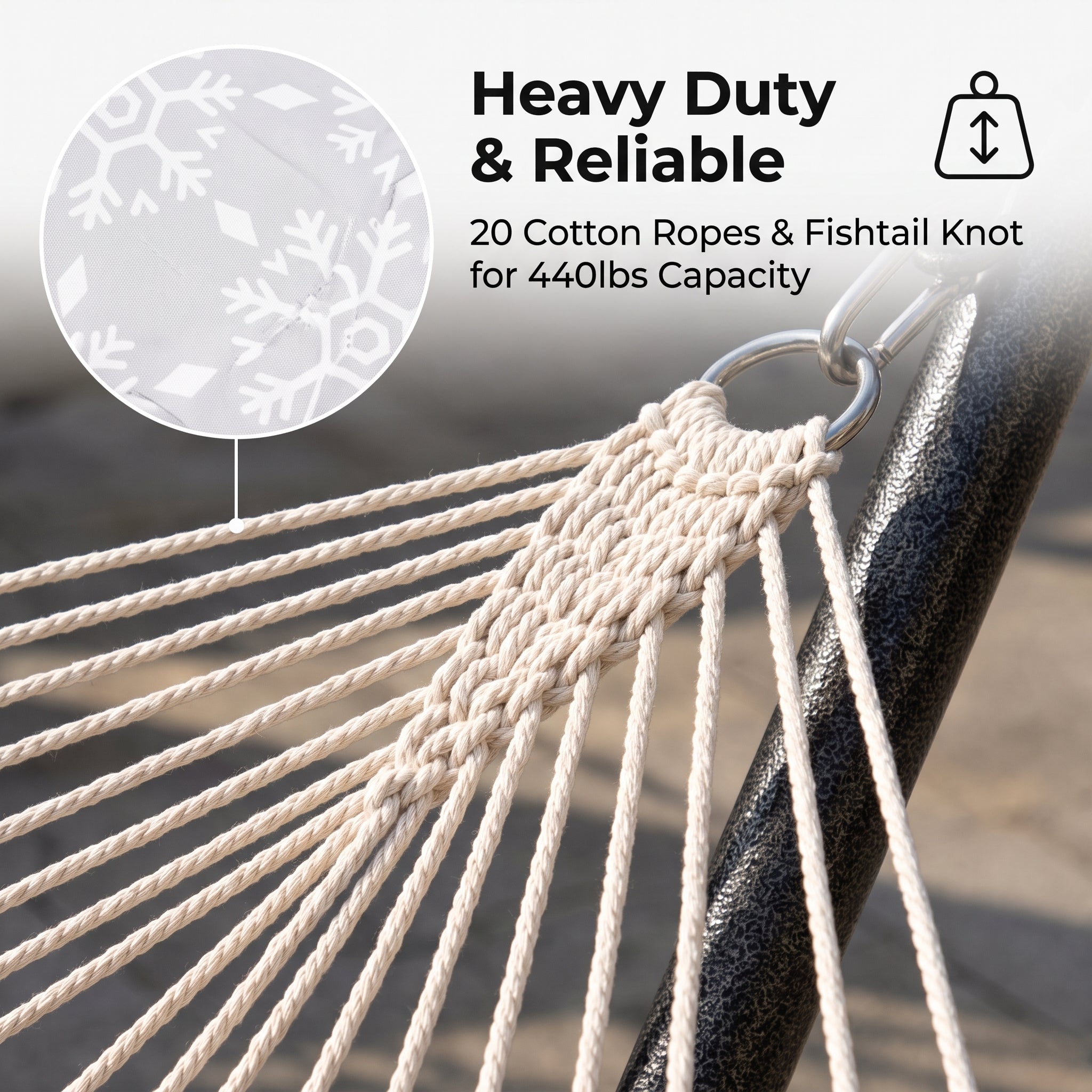 Portable Double Camping Hammock